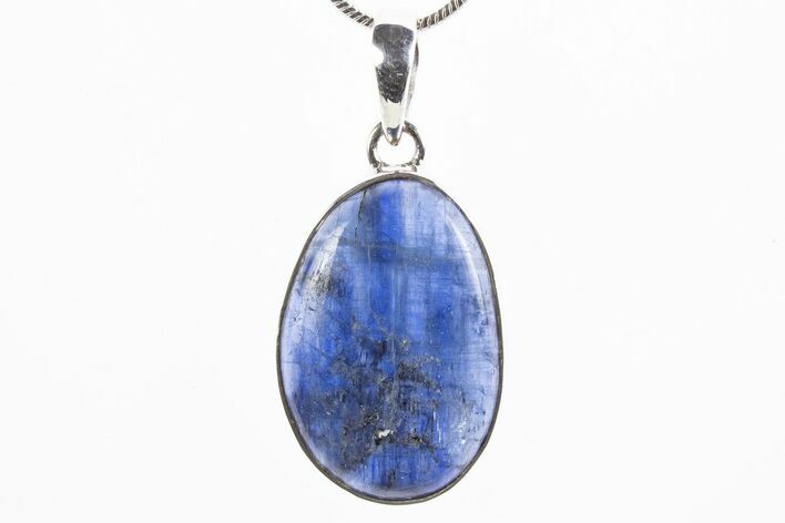 Kyanite Crystal Pendant (Necklace) - Sterling Silver #305059